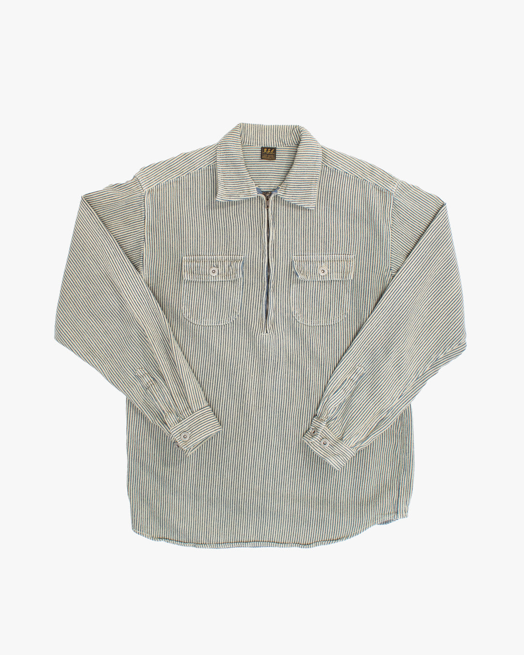 Japanese Repro Jacket, L, Back Street Crawler, Blue and White Stripe