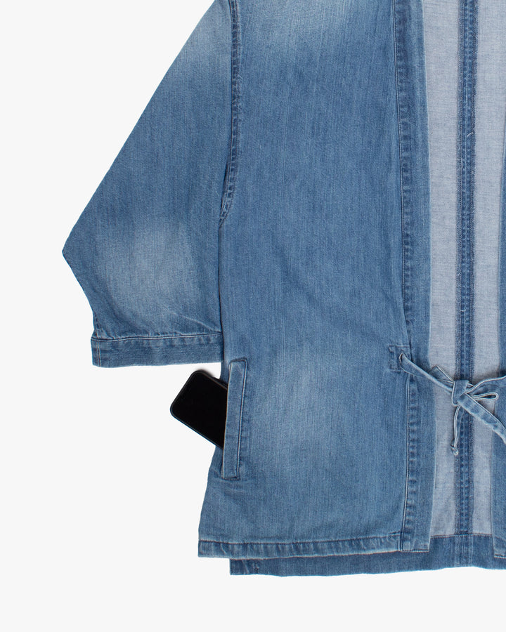 Japanese Repro Jacket, XL, Monkey Time, Light Wash Denim