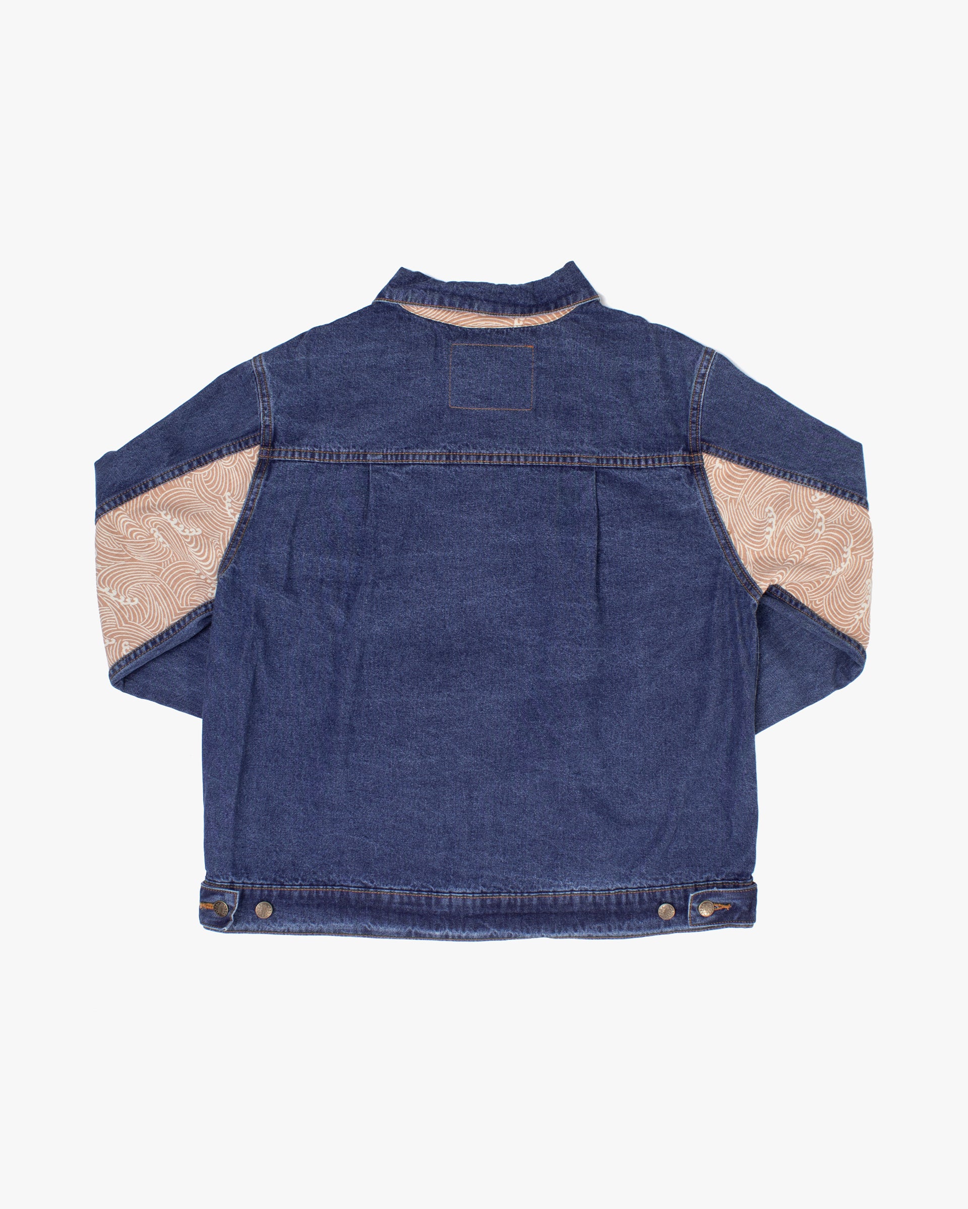 Kiriko Original Type II Denim Trucker Jacket, Trimmed with Patched