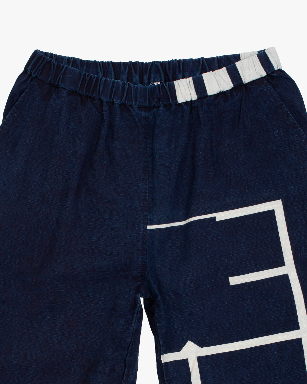 Modern Monpe Pants, Aizawa, Indigo with Kakuji