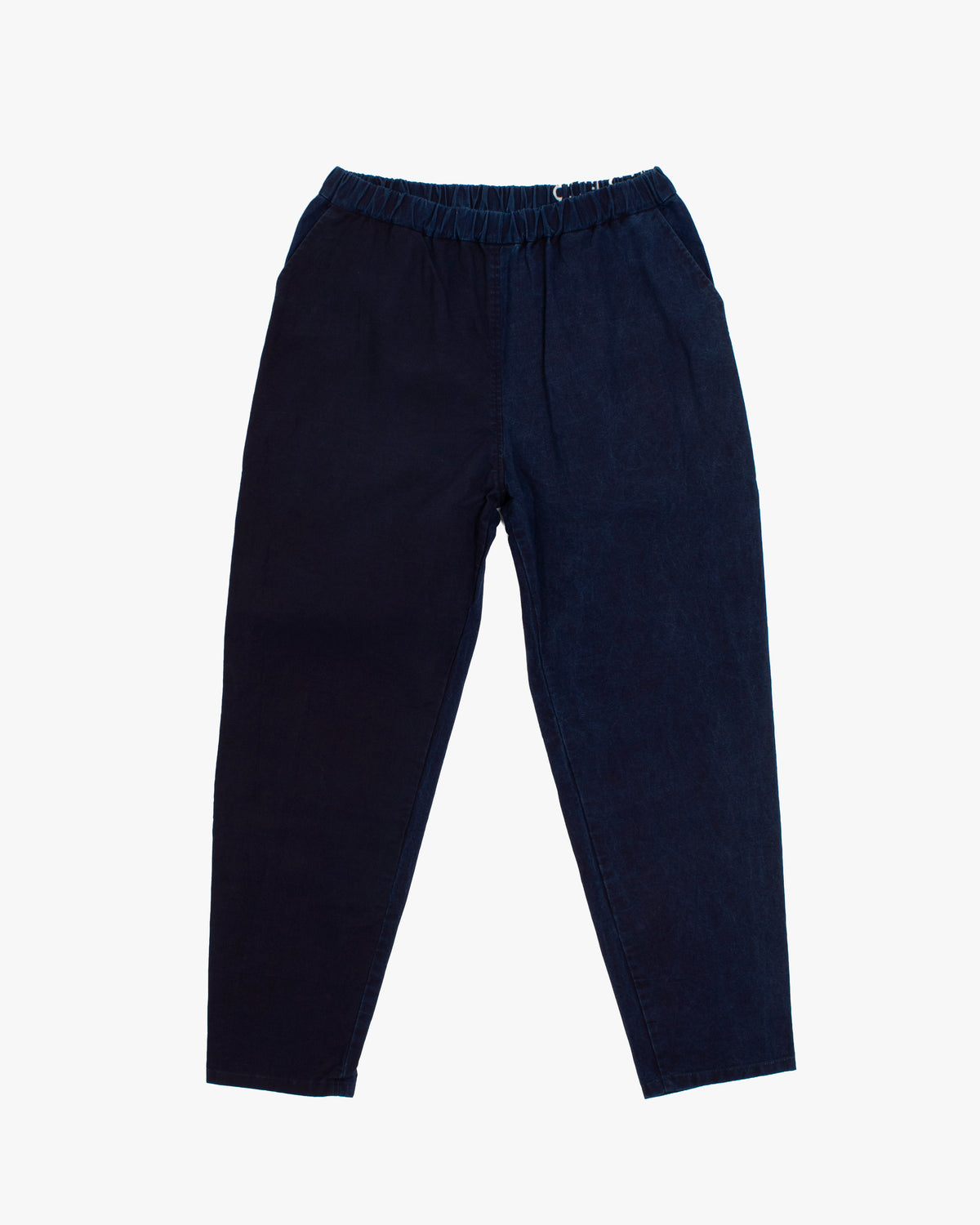 Modern Monpe Pants, Aizawa, Indigo with Partial Ryu