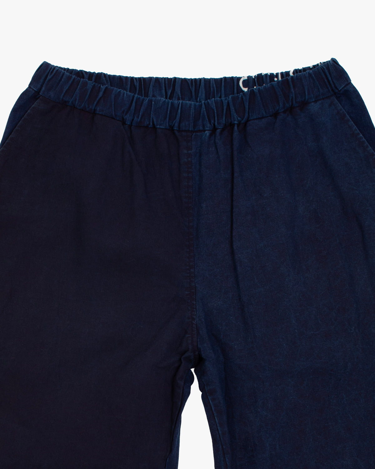 Modern Monpe Pants, Aizawa, Indigo with Partial Ryu