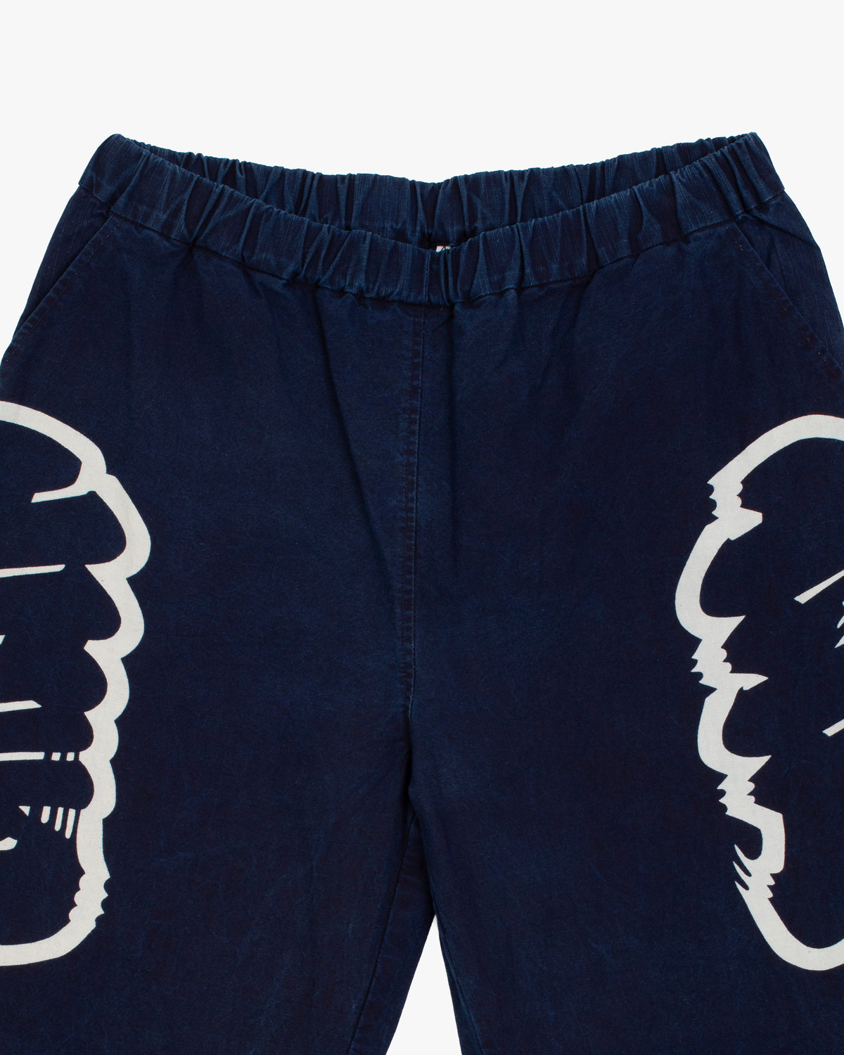 Modern Monpe Pants, Aizawa, Indigo with Ryu