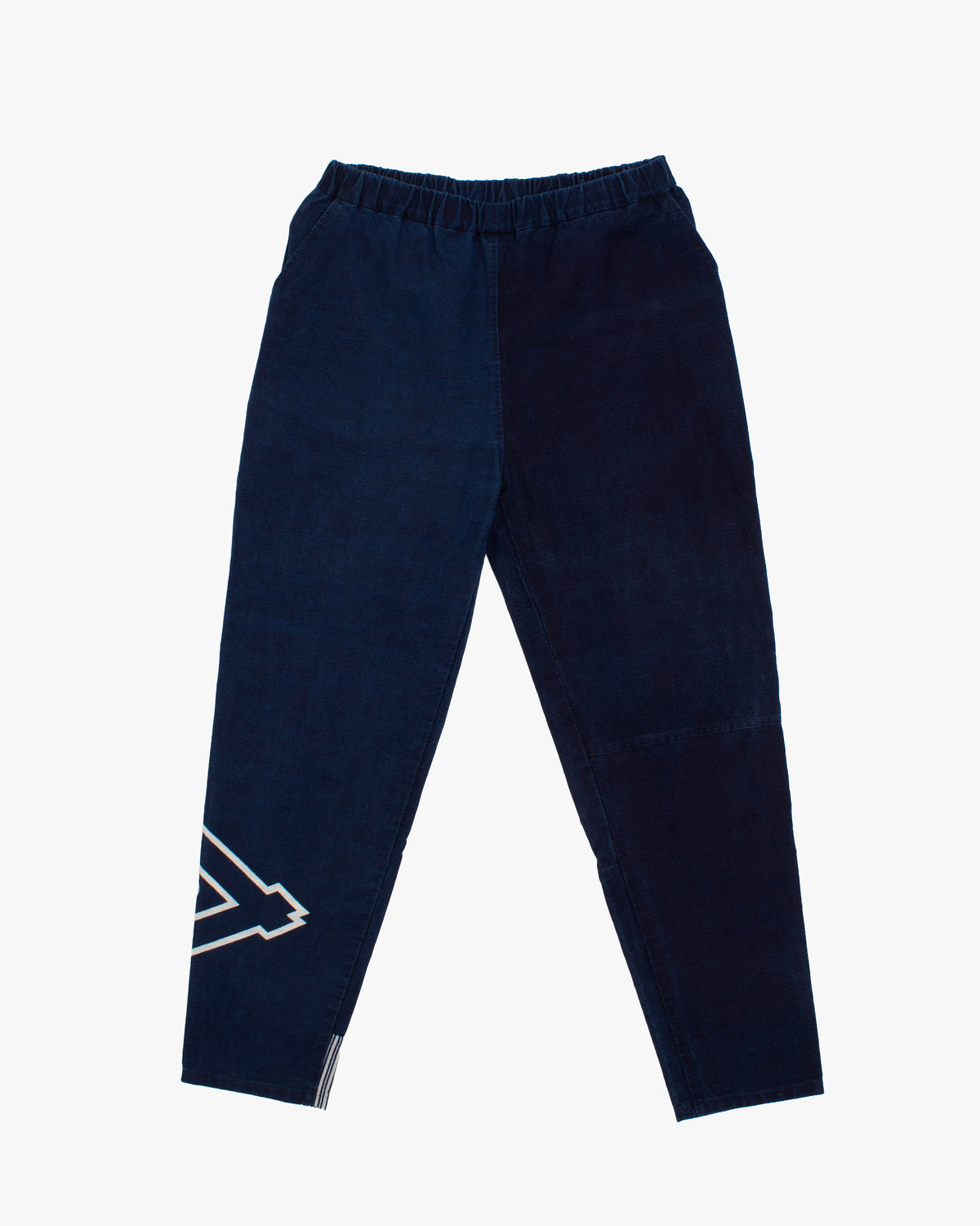 Modern Monpe Pants, Aizawa, Indigo with Hishi