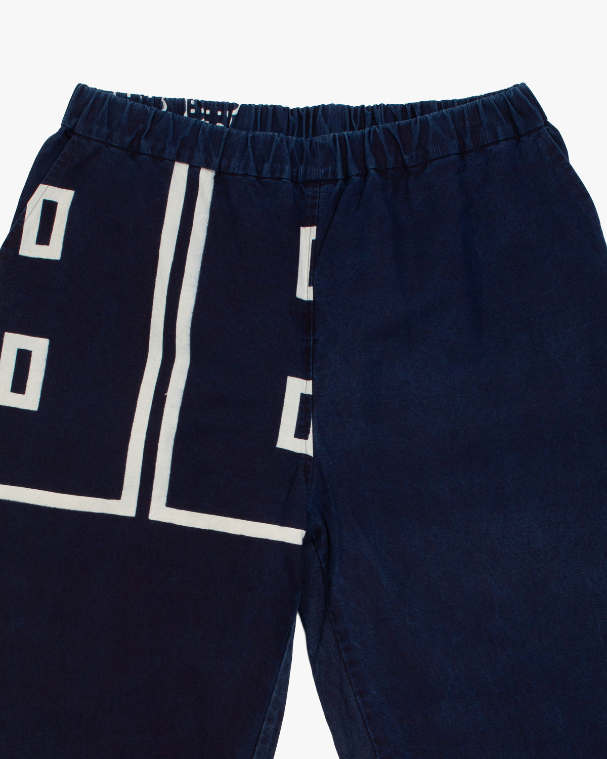 Modern Monpe Pants, Aizawa, Indigo with Kakuji