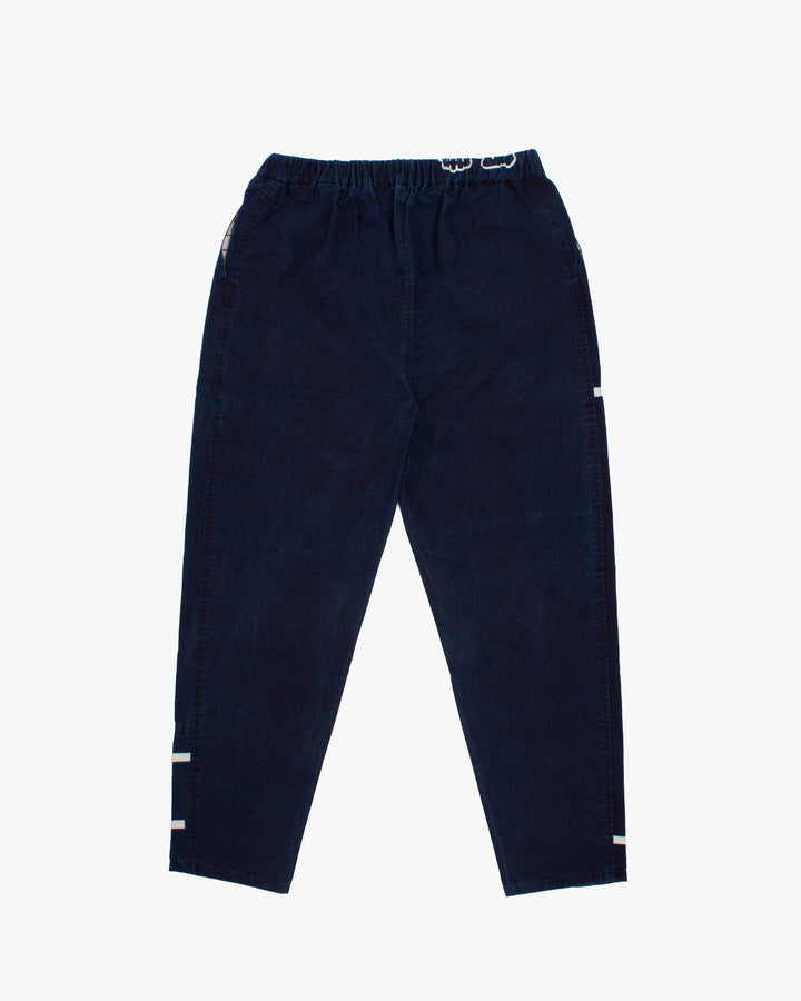 Modern Monpe Pants, Aizawa, Indigo with Kakuji