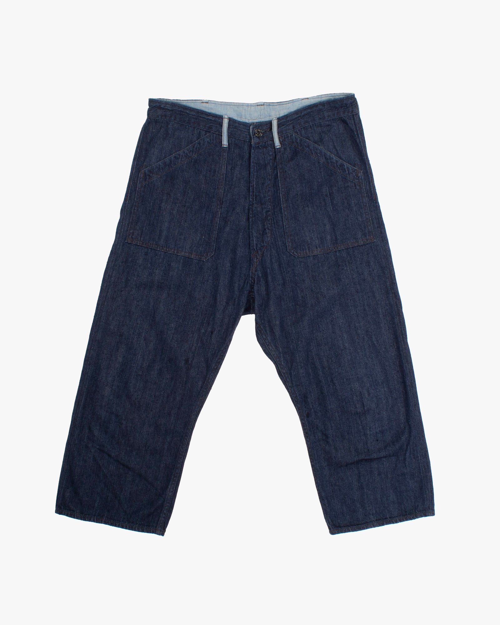Japanese Repro Denim Jeans, 32, Canton Overalls, Dark Indigo