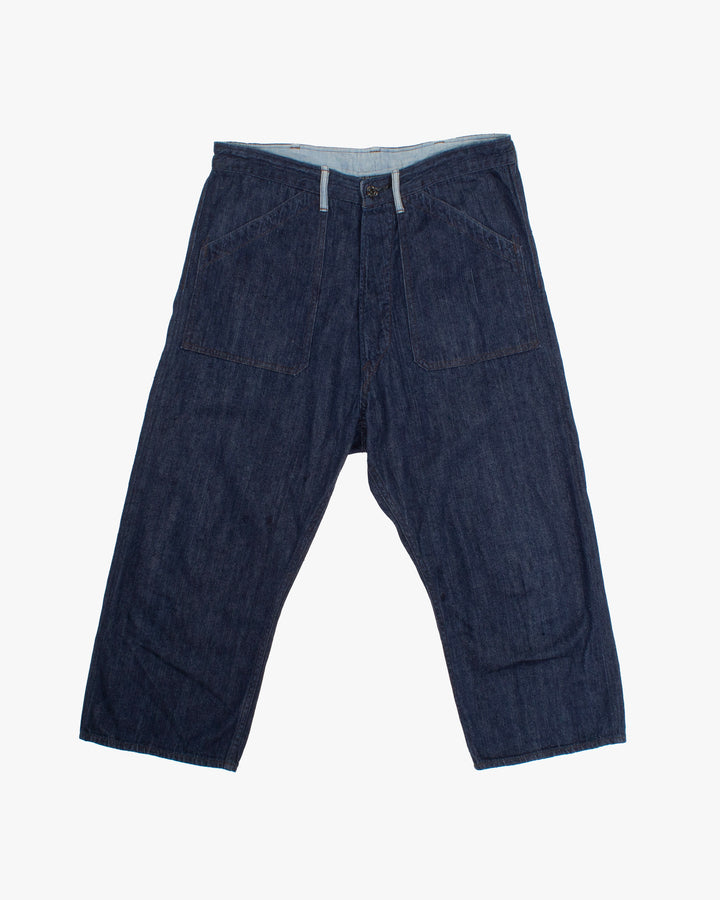 Japanese Repro Denim Jeans, 32, Canton Overalls, Dark Indigo