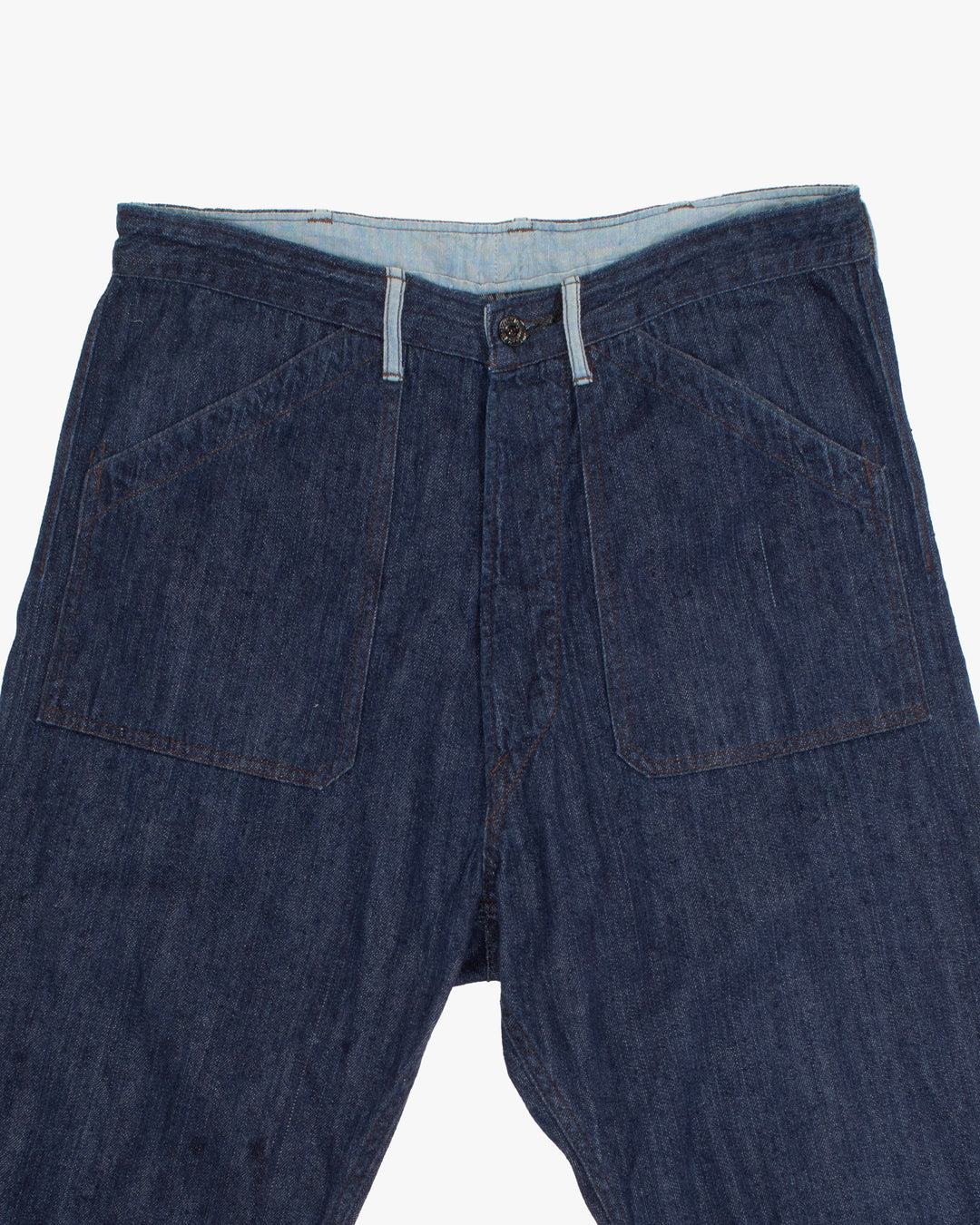 Japanese Repro Denim Jeans, 32, Canton Overalls, Dark Indigo