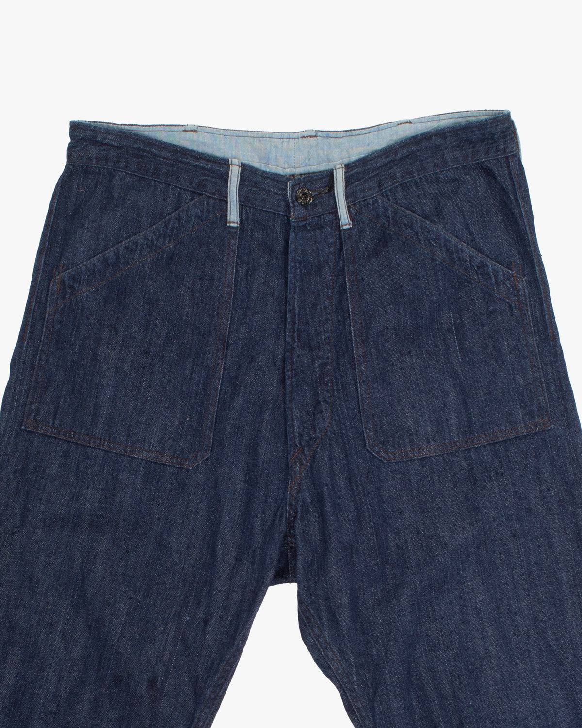 Japanese Repro Denim Jeans, 32, Canton Overalls, Dark Indigo