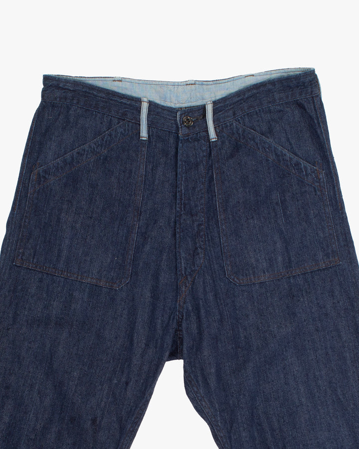 Japanese Repro Denim Jeans, 32, Canton Overalls, Dark Indigo