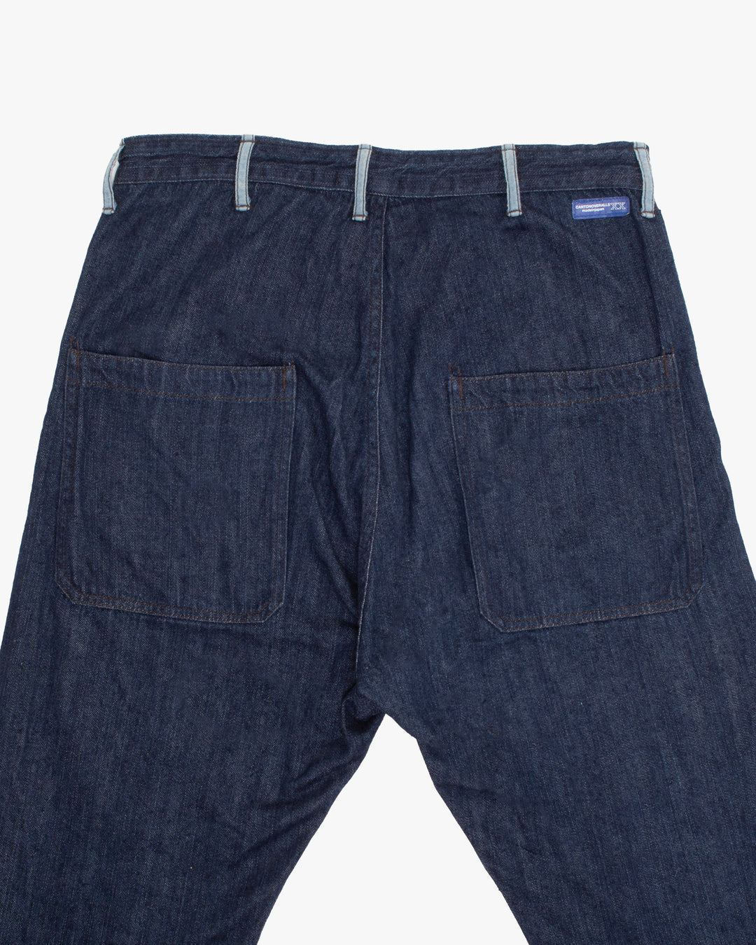 Japanese Repro Denim Jeans, 32, Canton Overalls, Dark Indigo