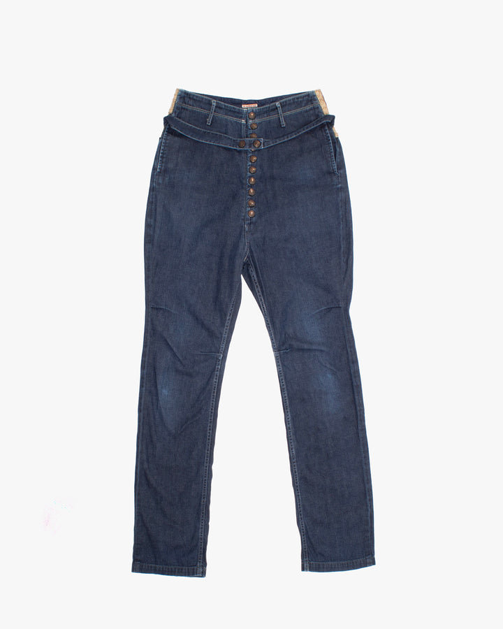 Japanese Repro Pants, 28, Kapital, Dark Blue