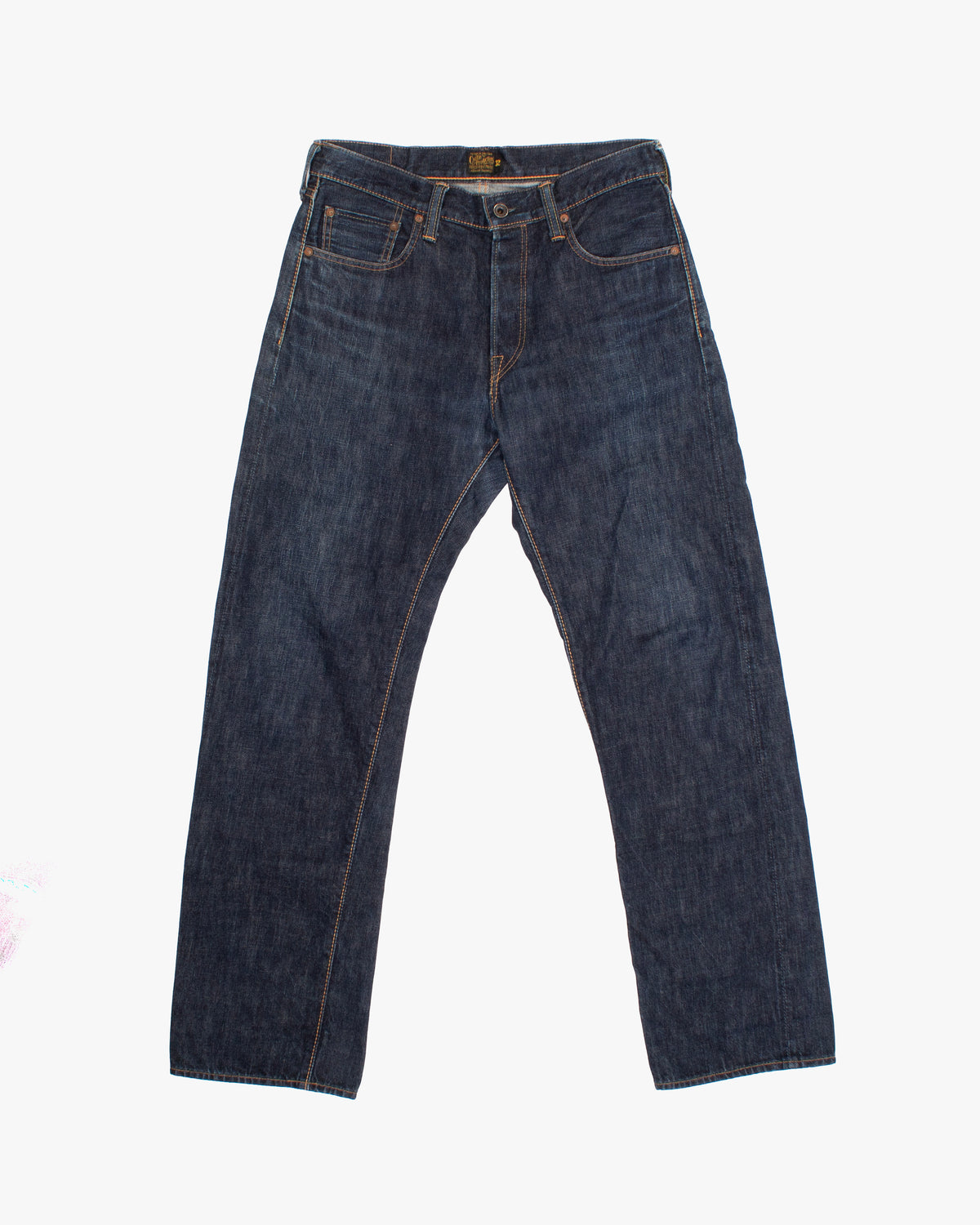 Japanese Repro Pants, 32, Cootie Productions, Dark Wash Blue