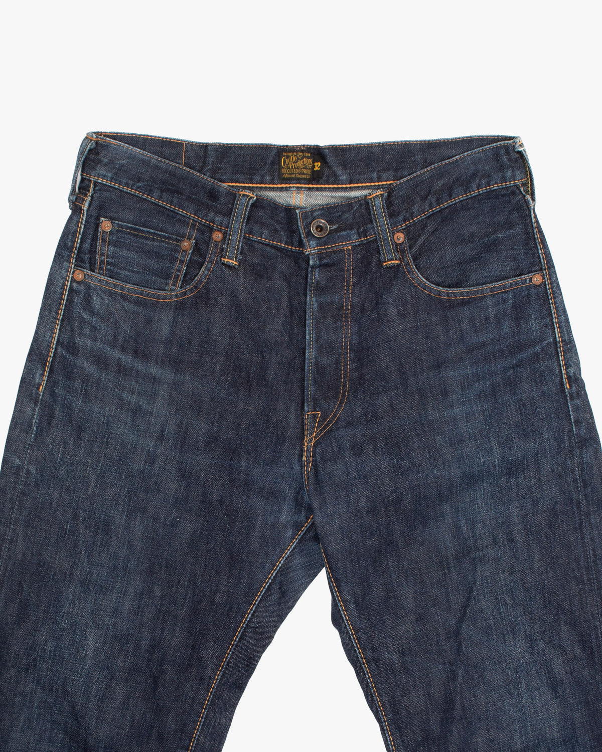 Japanese Repro Pants, 32, Cootie Productions, Dark Wash Blue