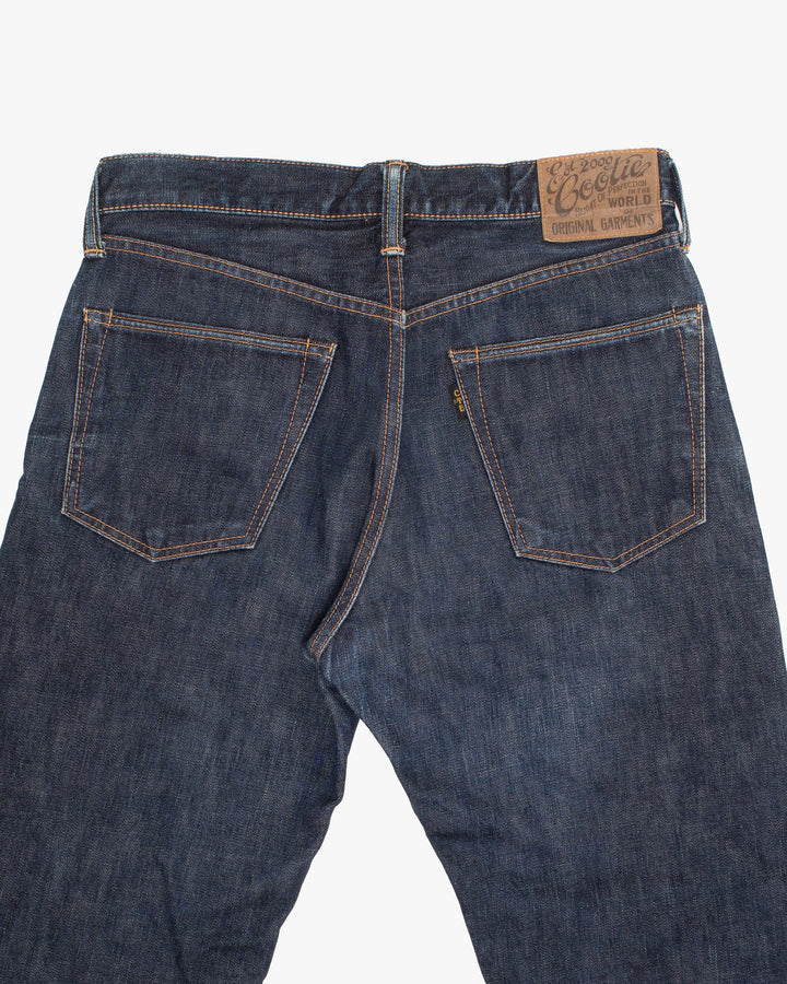 Japanese Repro Pants, 32, Cootie Productions, Dark Wash Blue
