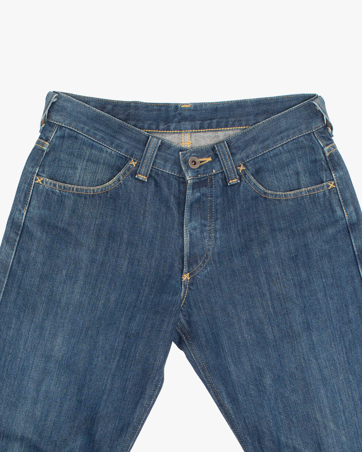 Japanese Repro Pants, 28, Lee, Medium Wash Blue