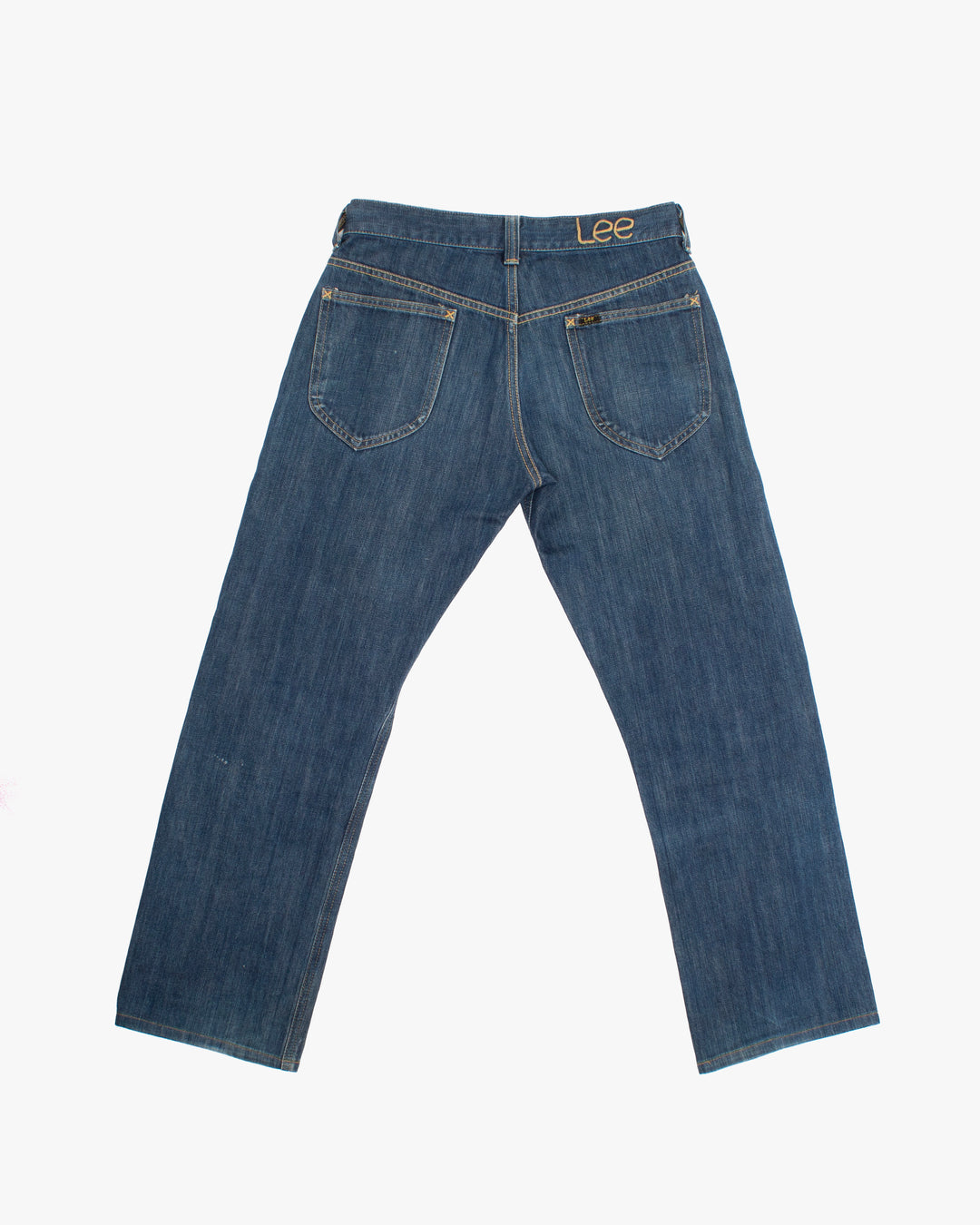 Japanese Repro Pants, 28, Lee, Medium Wash Blue