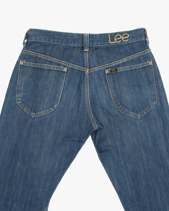 Japanese Repro Pants, 28, Lee, Medium Wash Blue