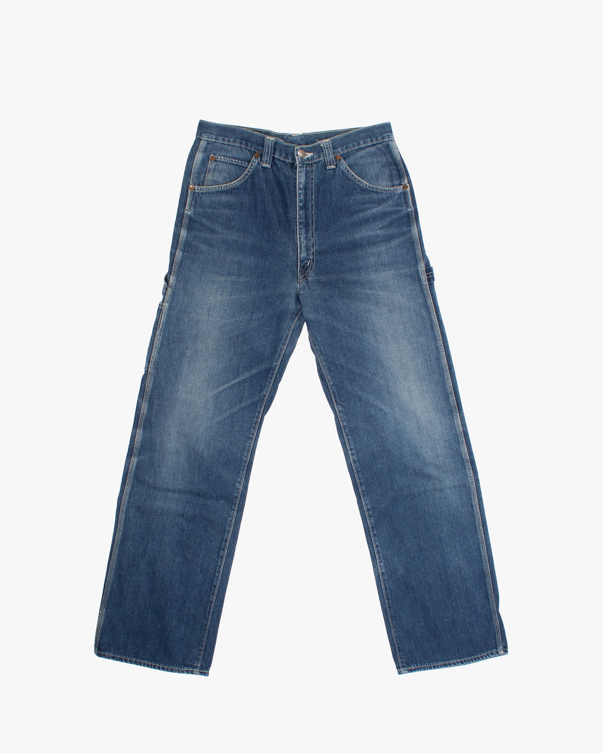 Japanese Repro Denim Jeans, 30, Big John, Light Wash Blue