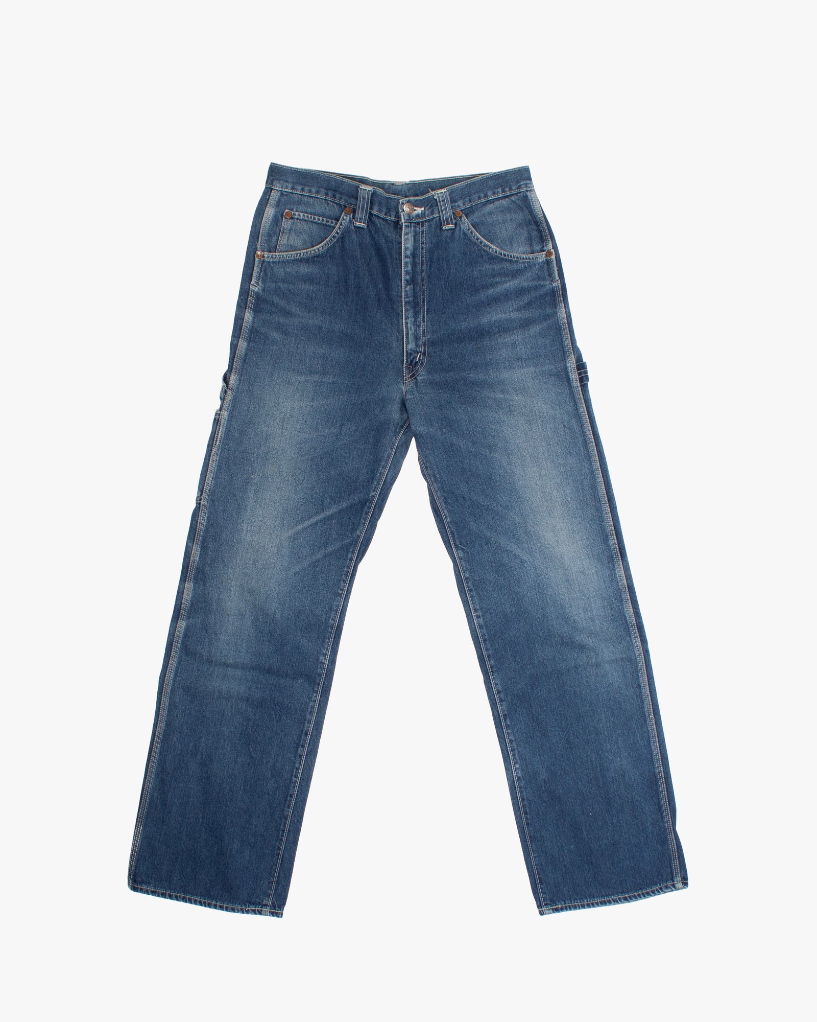 Japanese Repro Denim Jeans, 30, Big John, Light Wash Blue