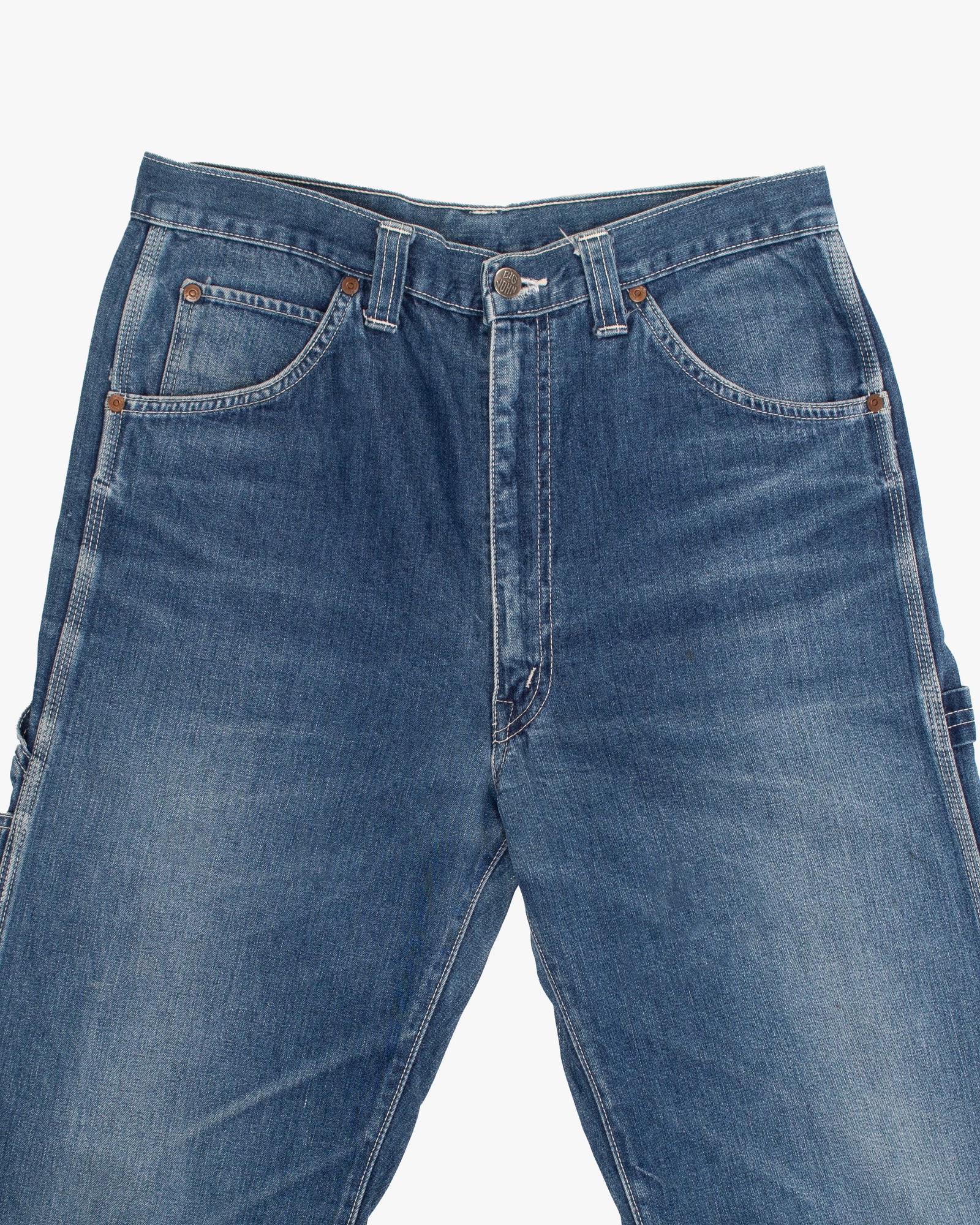 Japanese Repro Denim Jeans, 30, Big John, Light Wash Blue