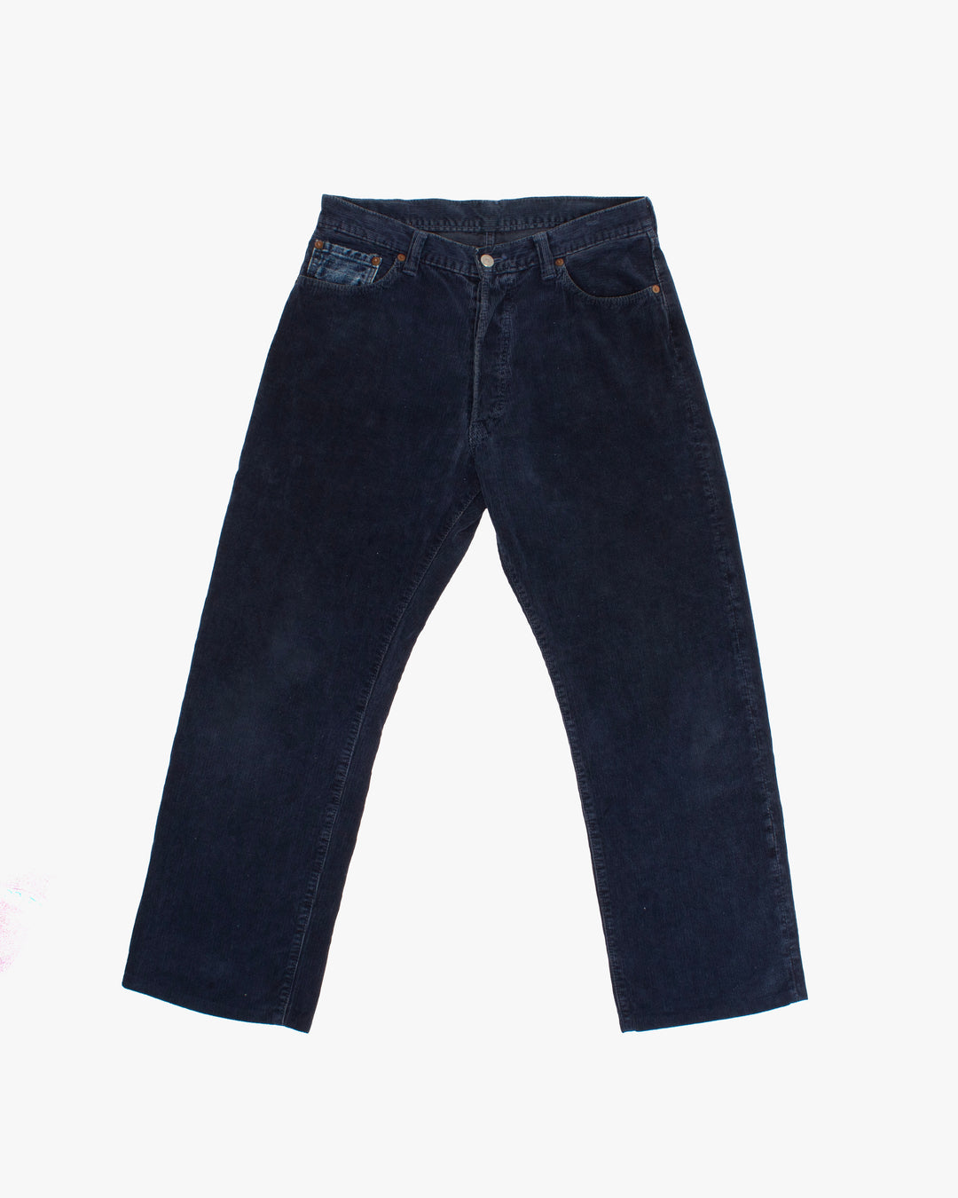 Japanese Repro Denim Jeans, 32, Eternal, Navy Corduroy