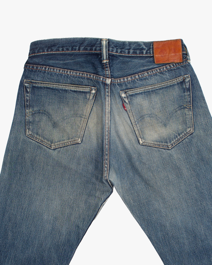 Japanese Repro Denim Jeans, 32, Fullcount Co., Medium Wash Blue