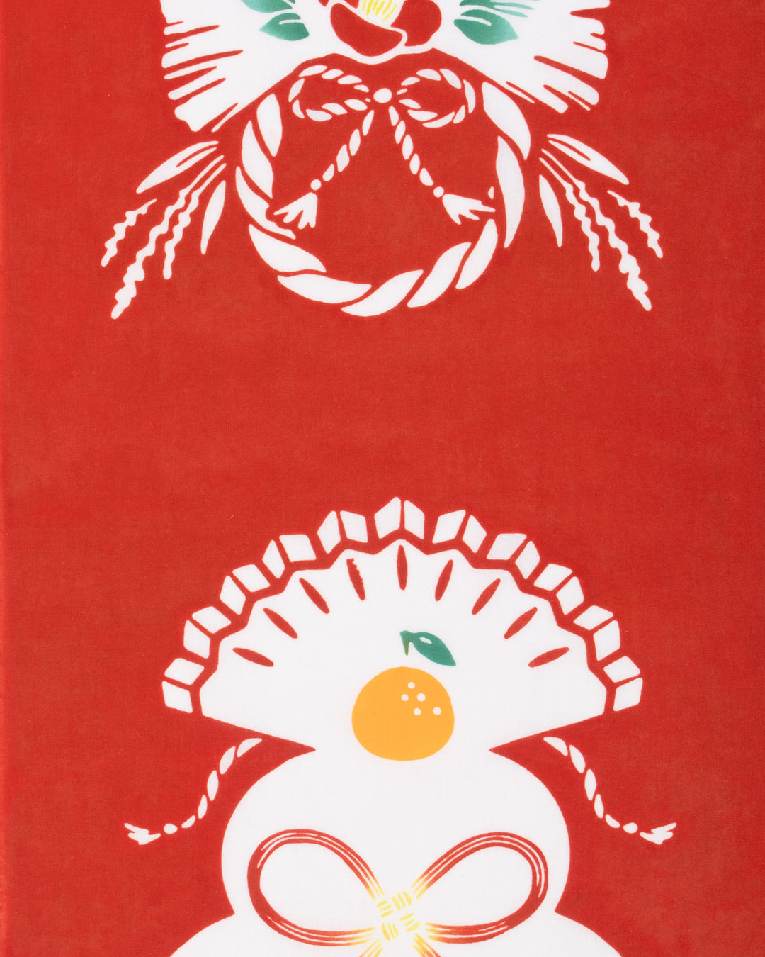 Tenugui, Chusen-Zome, Kagami Mochi