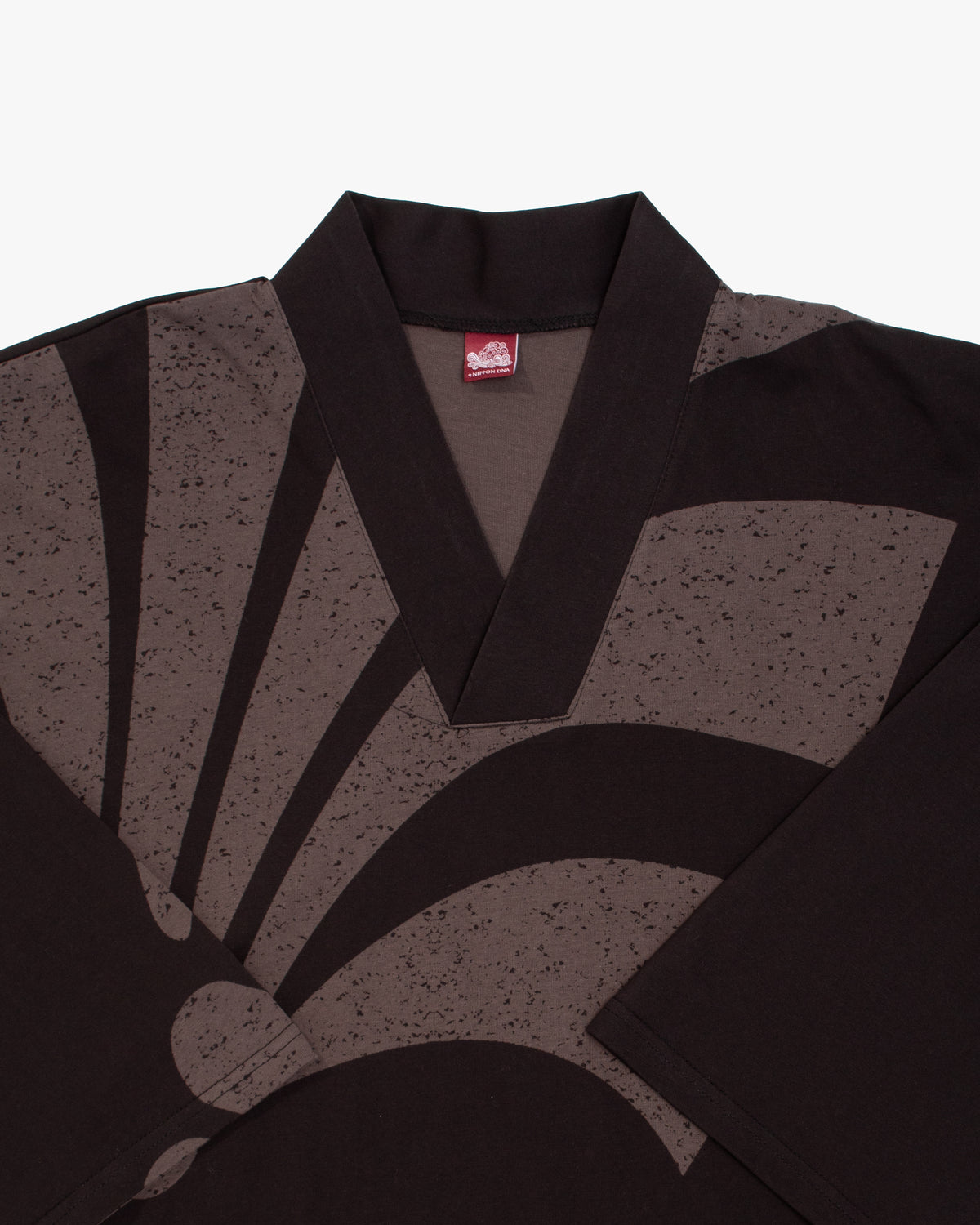 Wa-Modern, V-Neck Tunic, Faded Brown