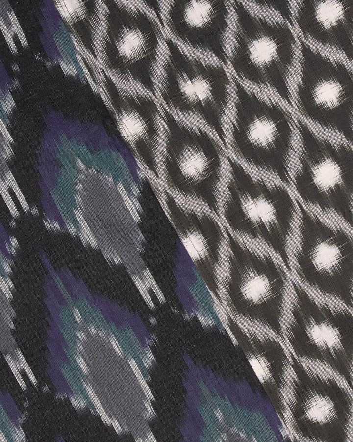 Kiriko Original Scarf, Double Split, Indian Kasuri, 