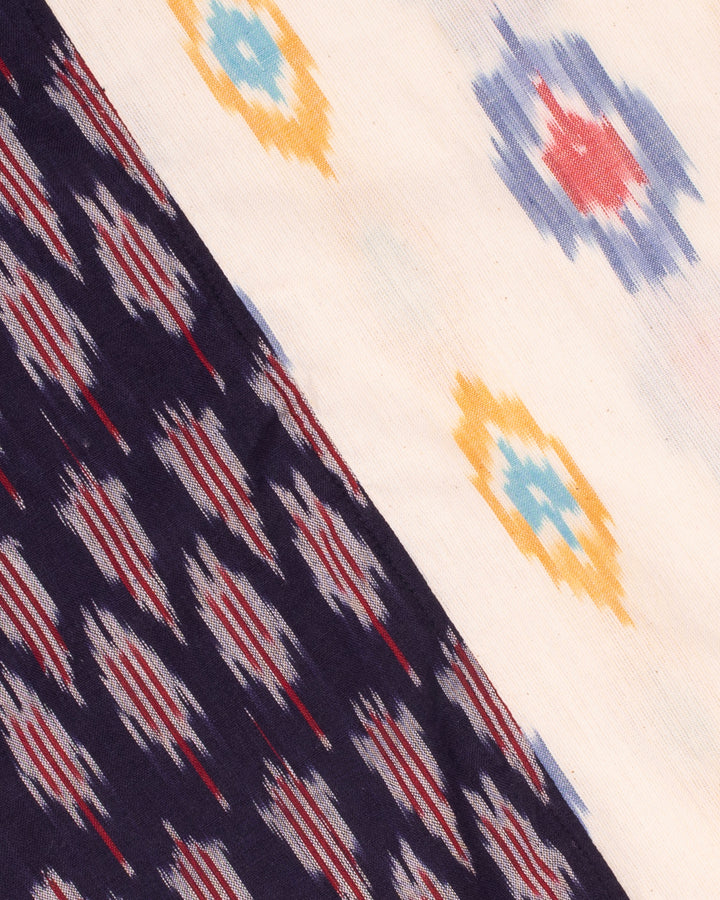 Kiriko Original Scarf, Double Split, Indian Kasuri, 