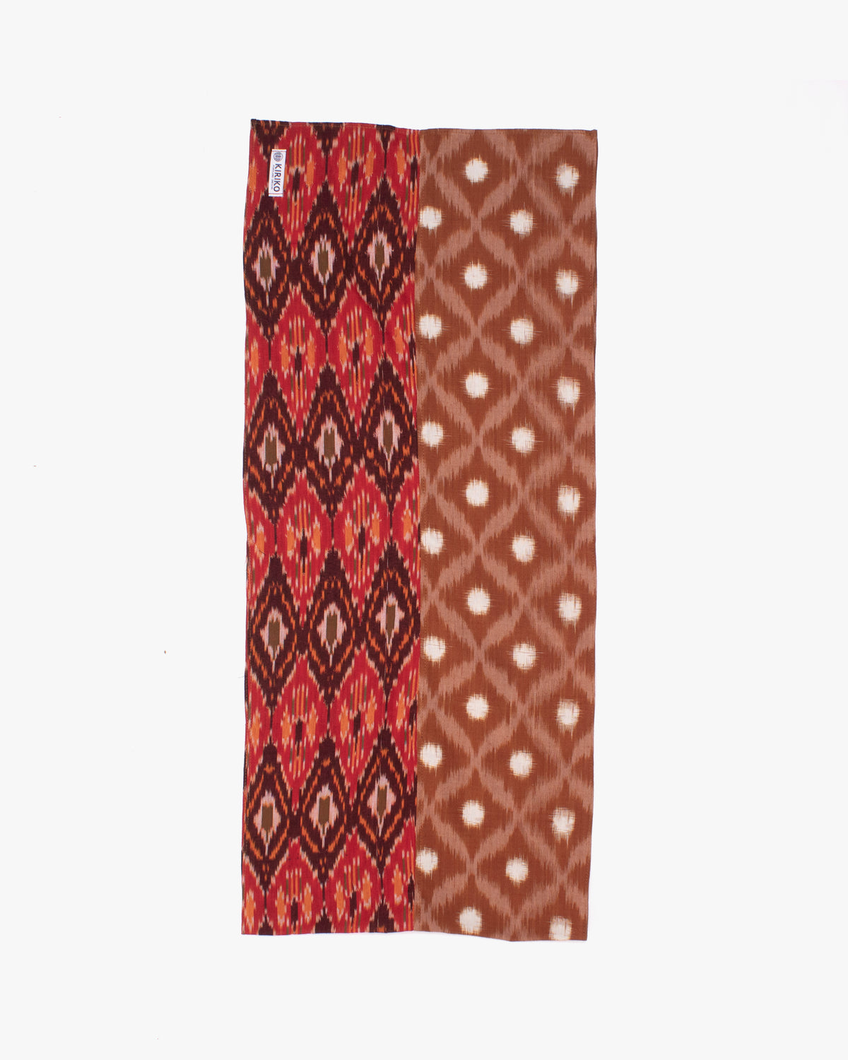 Kiriko Original Scarf, Double Split, Indian Kasuri, #2