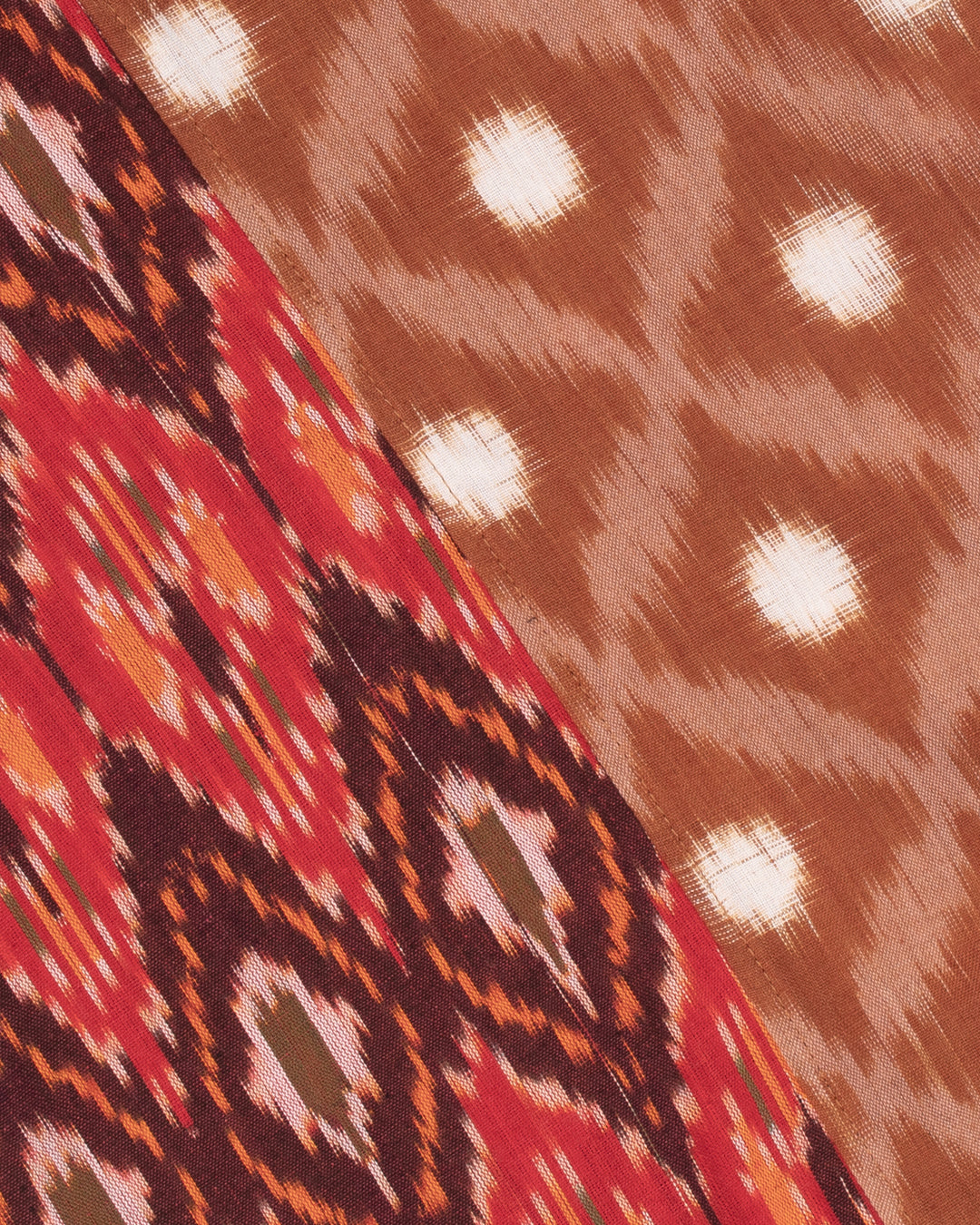 Kiriko Original Scarf, Double Split, Indian Kasuri, 