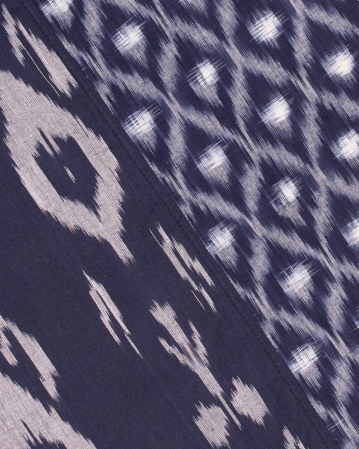 Kiriko Original Scarf, Double Split, Indian Kasuri, 