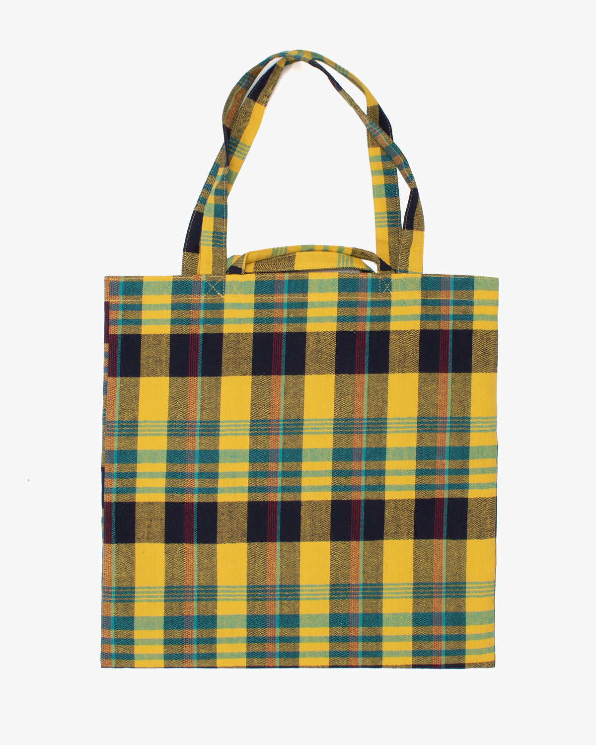 Wa Modern Tote, Yellow Plaid, Tora
