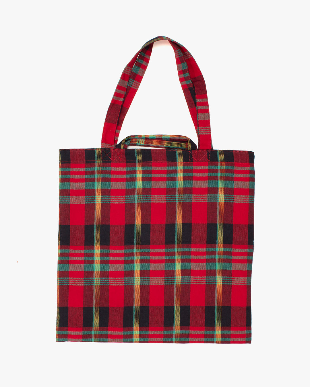 Wa Modern Tote, Red Plaid, Neko