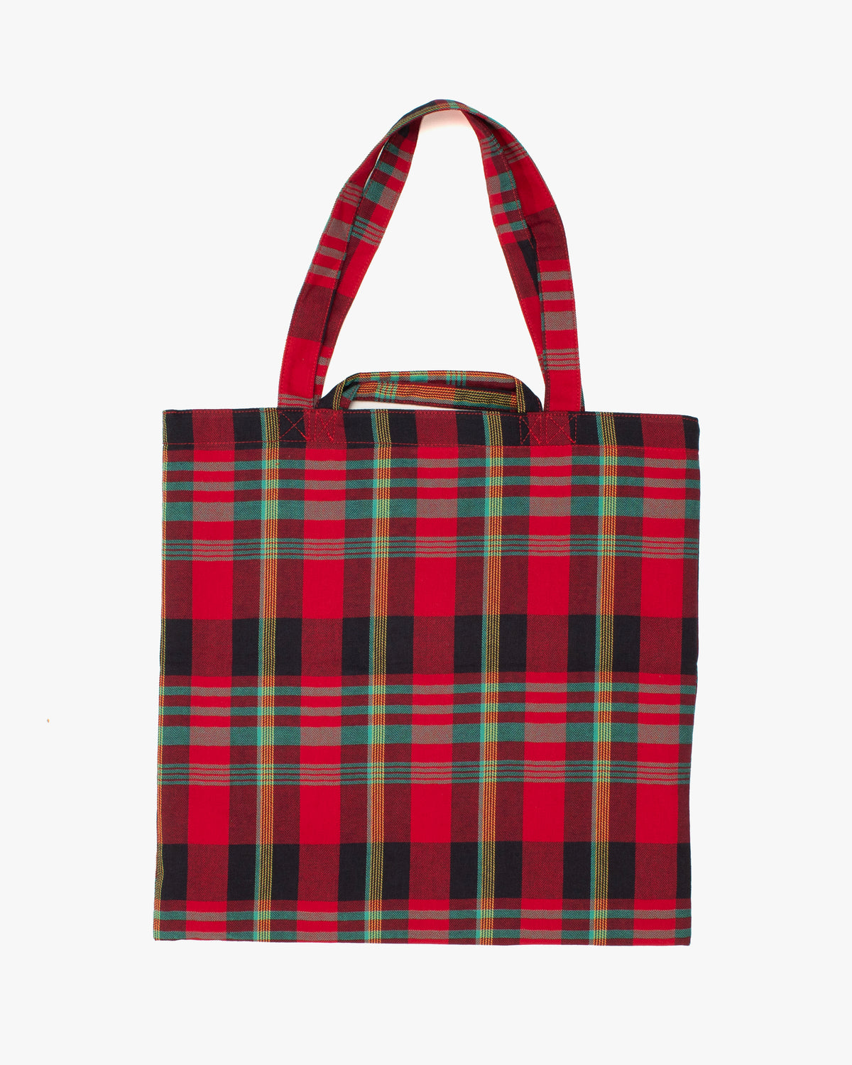Wa Modern Tote, Red Plaid, Neko