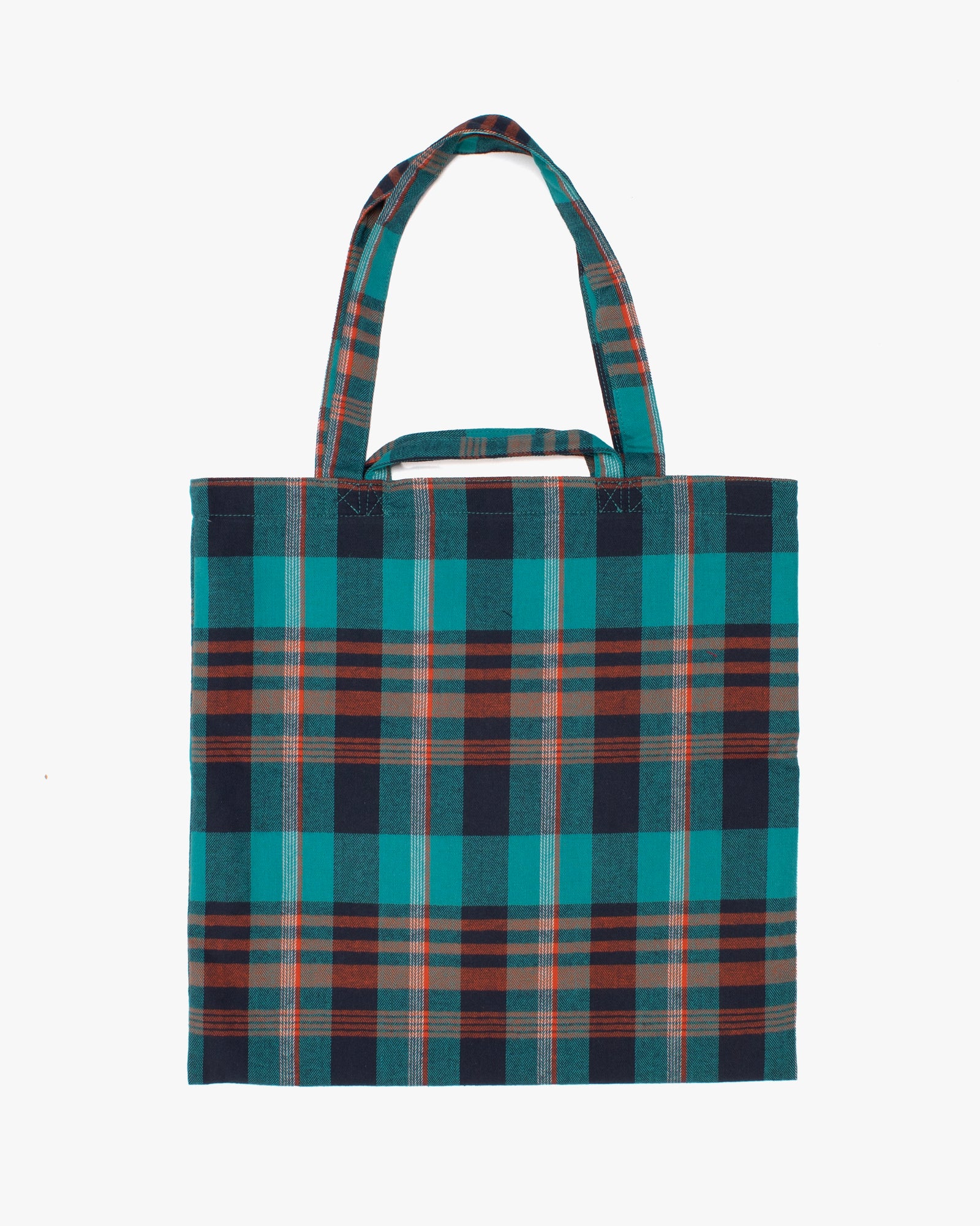 Wa Modern Tote, Blue Plaid, Usagi