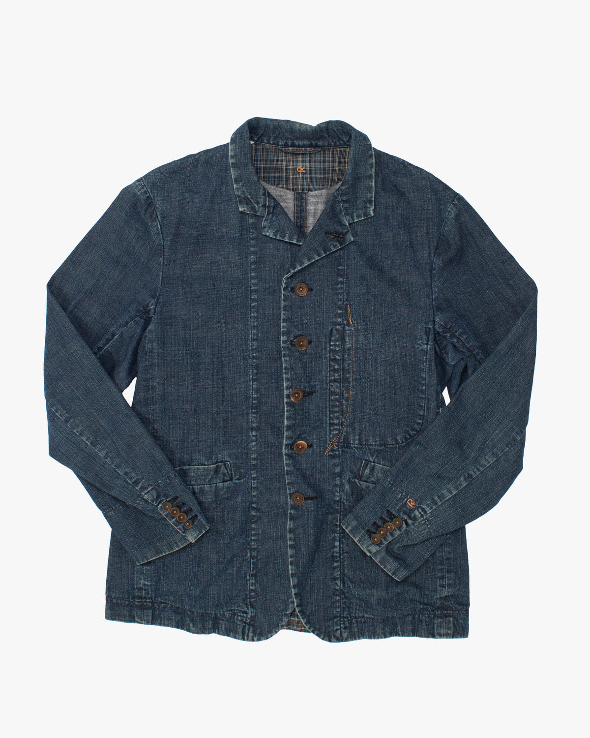 Japanese Repro Jacket, L, 45rpm, Blue
