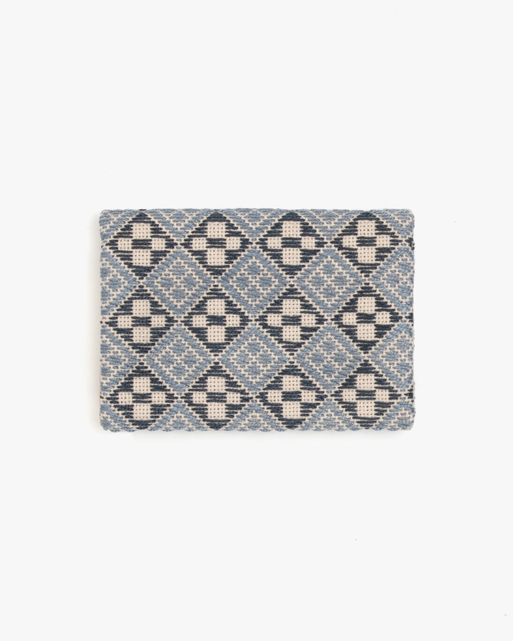 Kogin Sashiko Card Case, Kind Offer, Geometric Pattern