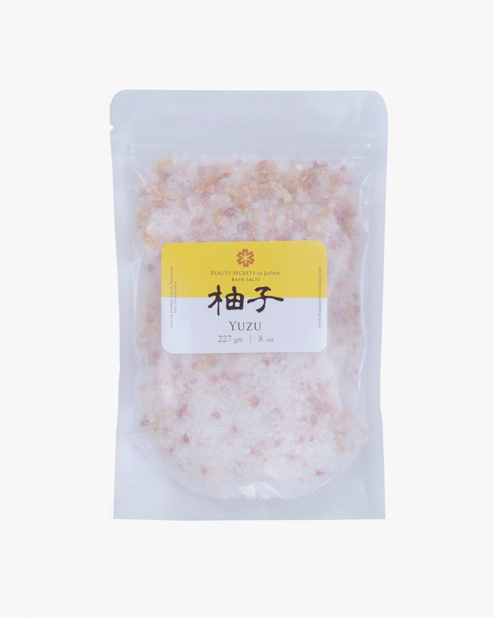 Beauty Secrets of Japan, Bath Salt, Yuzu Himalayan Pink