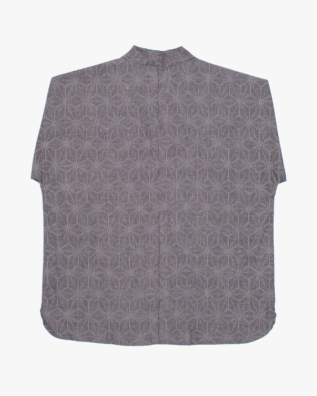 Kiriko x ToK, V-Neck Tunic, Grey Asanoha