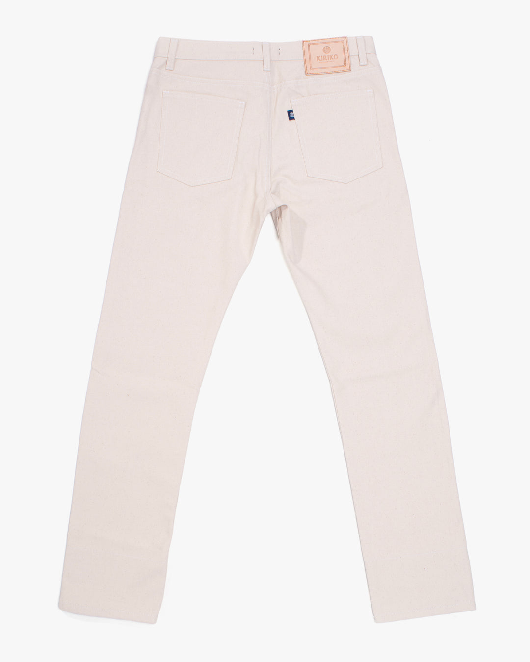 Kiriko Original Canvas Pants, US Made 12.8 oz., Cream, Small Multi