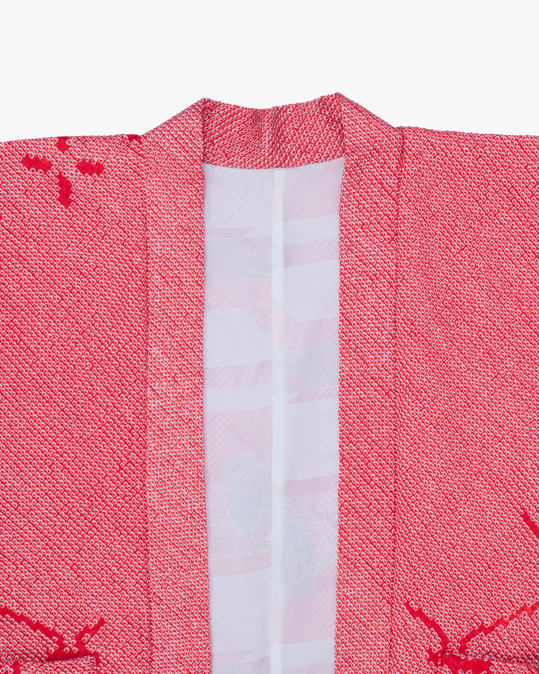 Kiriko Custom, Altered Haori Jacket, Full Shibori, Hishi Jyuji