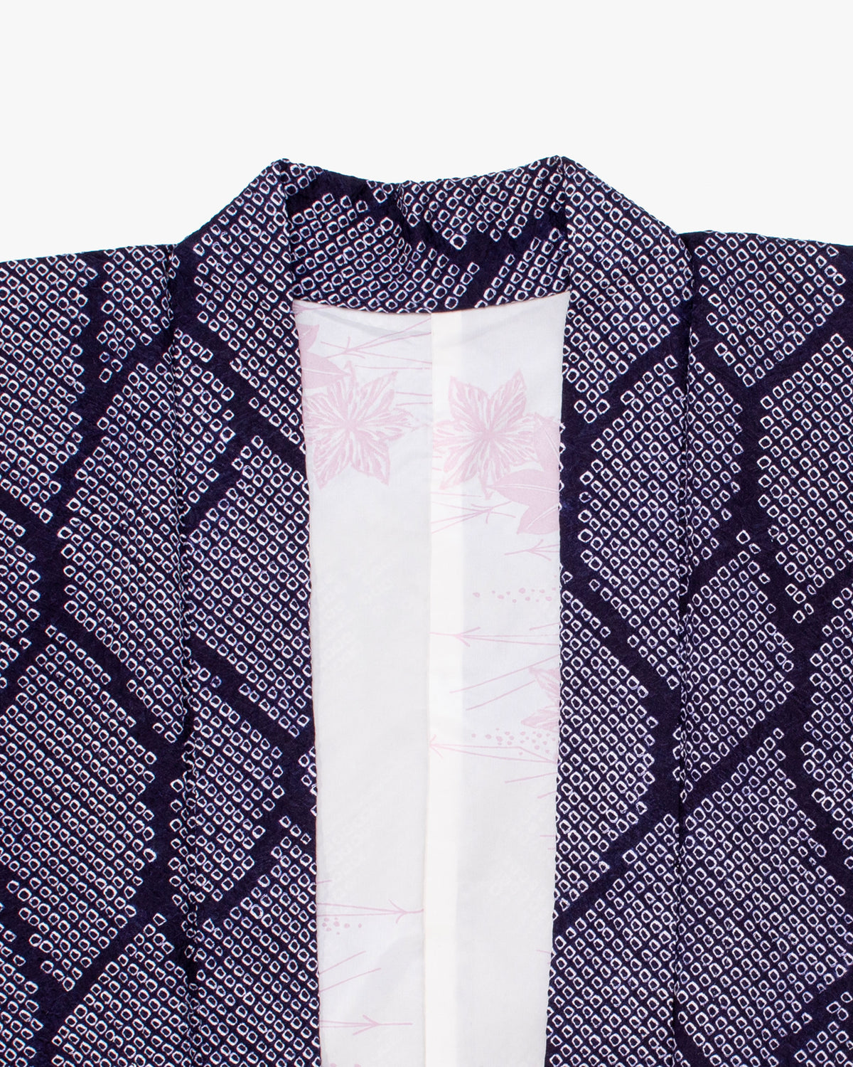 Kiriko Custom, Altered Haori Jacket, Full Shibori, Ami