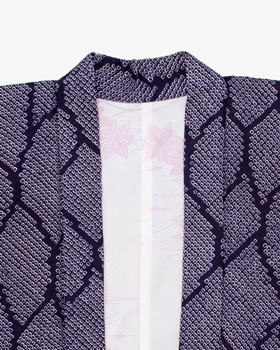 Kiriko Custom, Altered Haori Jacket, Full Shibori, Ami