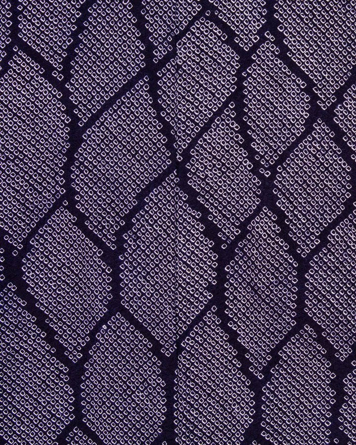 Kiriko Custom, Altered Haori Jacket, Full Shibori, Ami