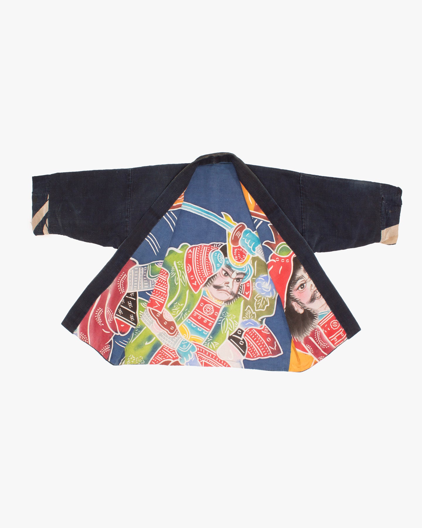 Vintage Reversible Noragi Jacket, Busho, Multicolor – Kiriko Made