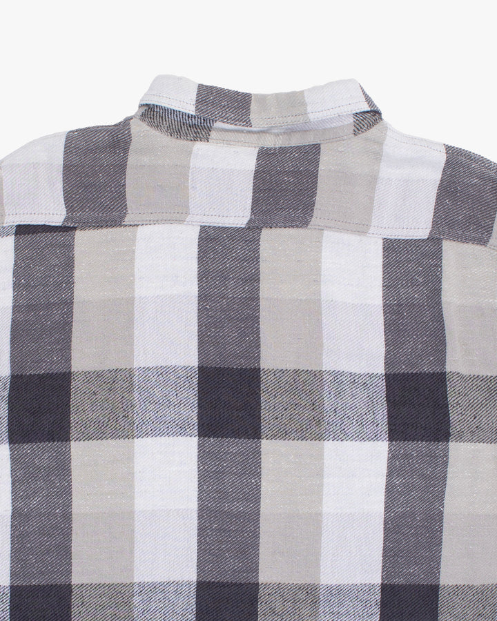 Japanese Repro Shirt, XL, Kapital, Checked White Flannel